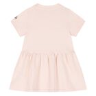 فستان بشعار دب تيدي وردي للبنات الصغار, 1, hi-res