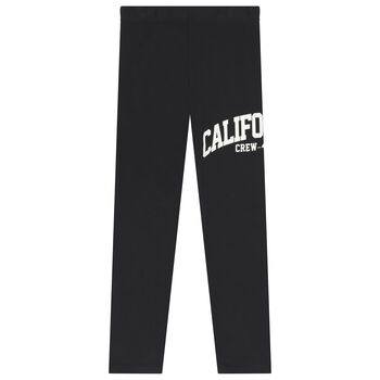 Girls Black Leggings