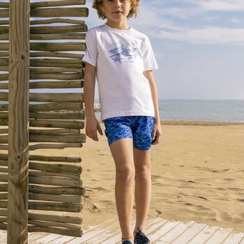 Boys White Logo T-Shirt