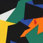 Boys Multi-Coloured Logo T-Shirt, 1, hi-res