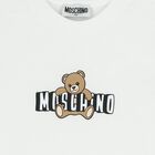 White Teddy Bear Logo T-Shirt, 1, hi-res