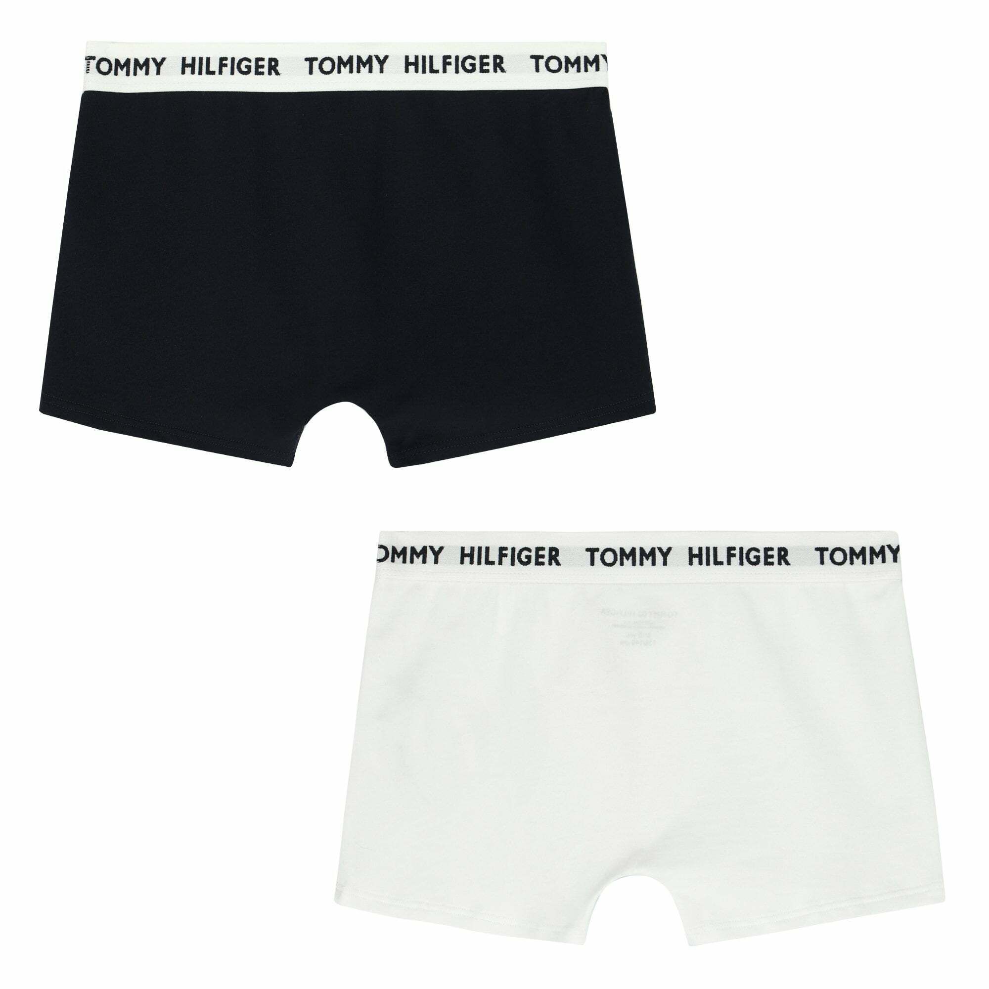 Tommy Hilfiger Twin Pack Boxer Trunks in Navy & White pants underwear boxers