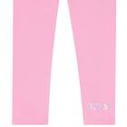 Girls Pink Logo Leggings Set, 1, hi-res