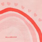 بطانية محبوكة بقلوب وردية للبنات الصغار, 1, hi-res