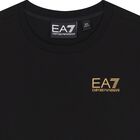 Boys Black Logo T-Shirt, 5, hi-res