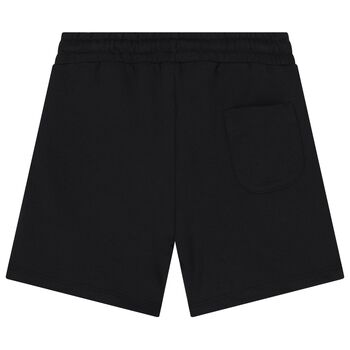 Boys Black Logo Shorts