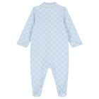 Baby Boys Blue GG Logo Babygrow Gift Set, 1, hi-res