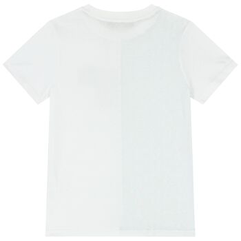 Boys White Logo T-Shirt