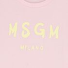 Girls Pink Logo T-Shirt, 9, hi-res