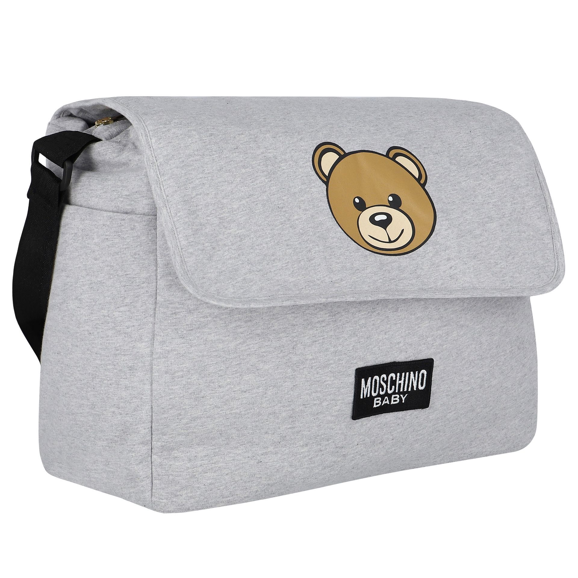 Moschino changing shop bag grey