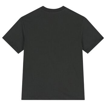 Boys Black Logo T-Shirt