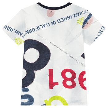 Boys Multi-Coloured Logo T-Shirt