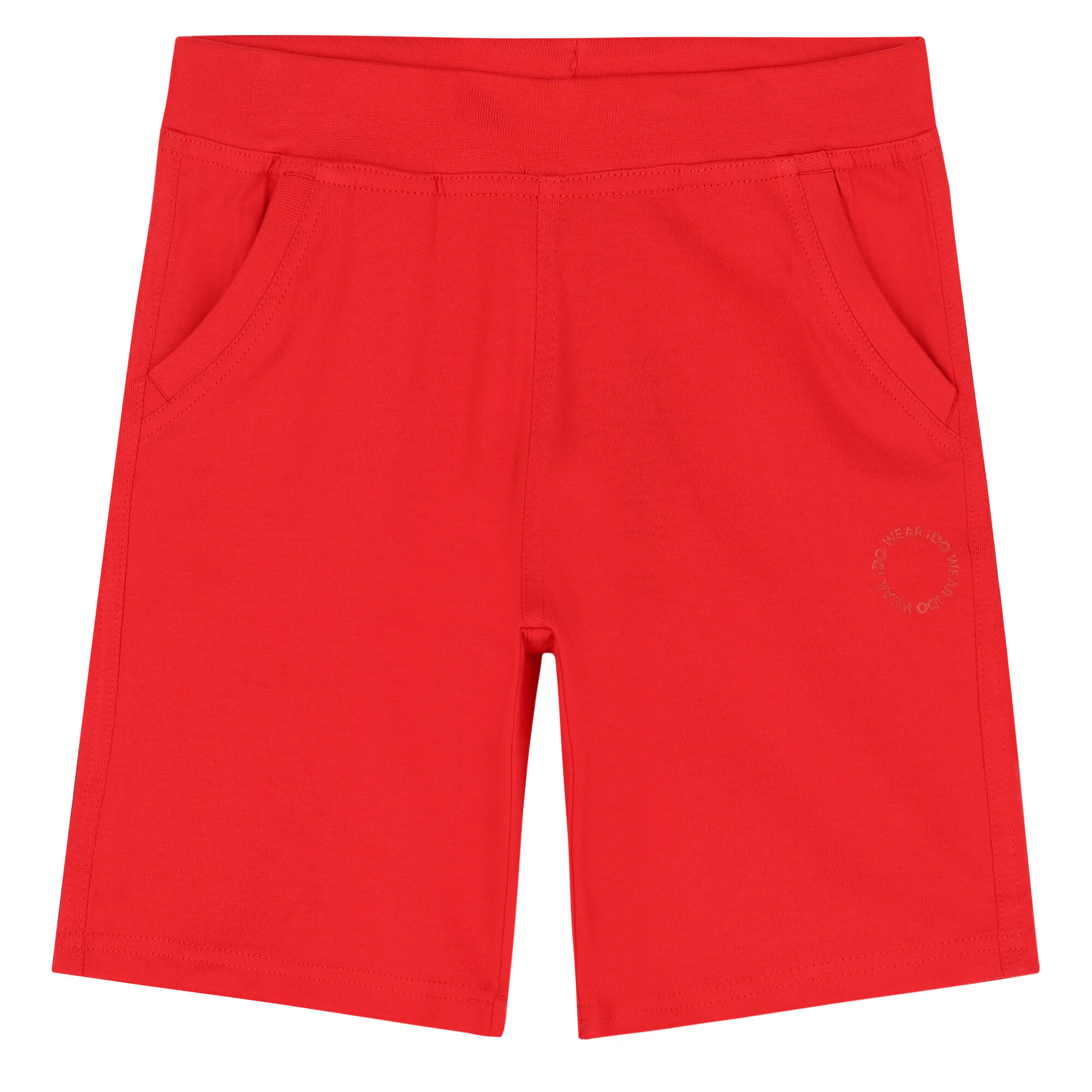 Boys red shorts clearance