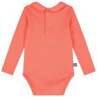 طقم تنورة للفتيات باللون المرجاني والأزرق, 1, hi-res