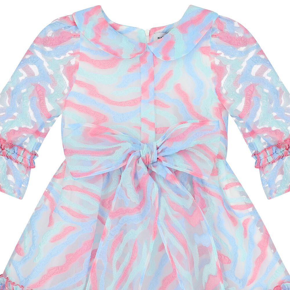 Mama Luma Girls Blue & Pink Dress | Junior Couture Australia