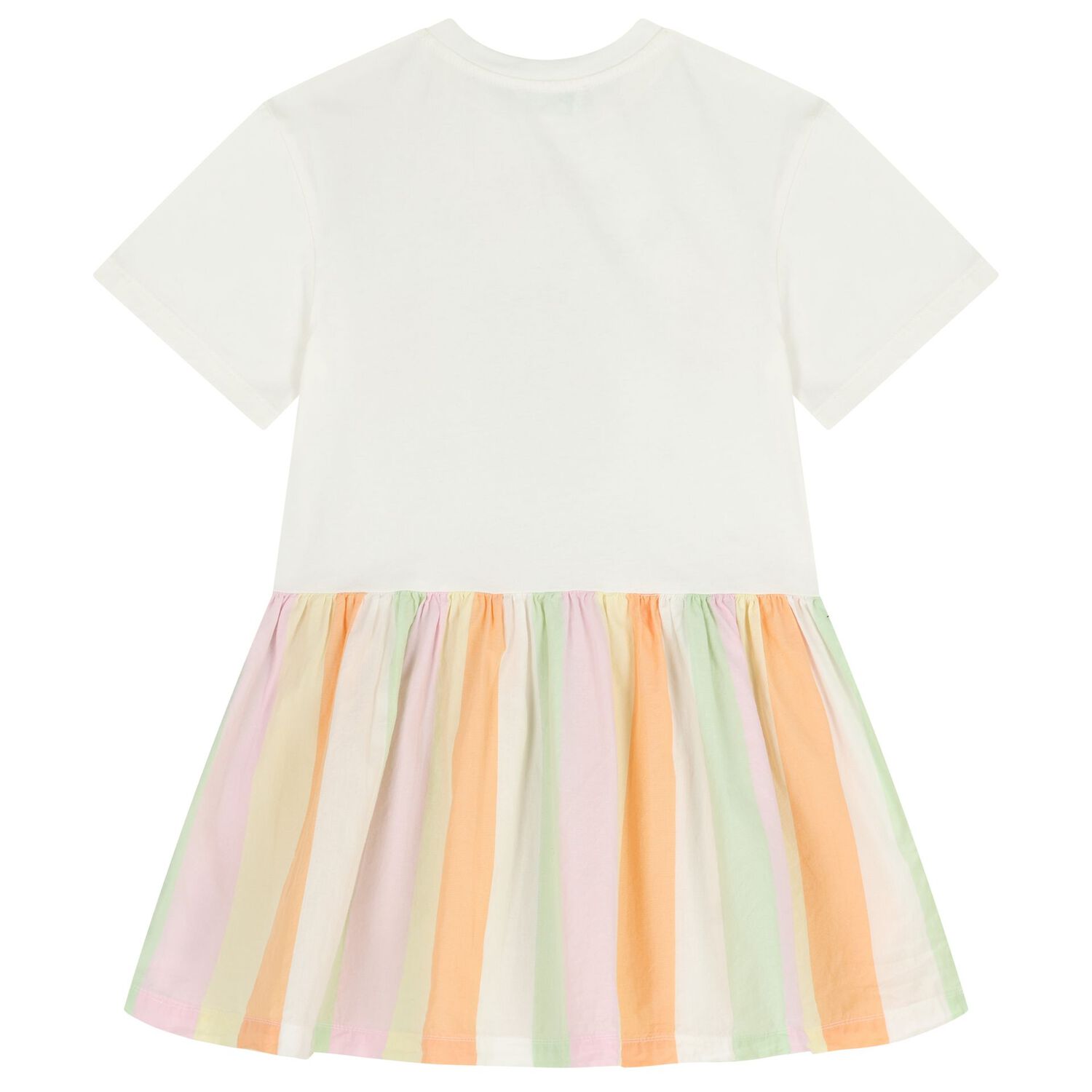 Girls Ivory Bubble Tiger Dress, 1, hi-res
