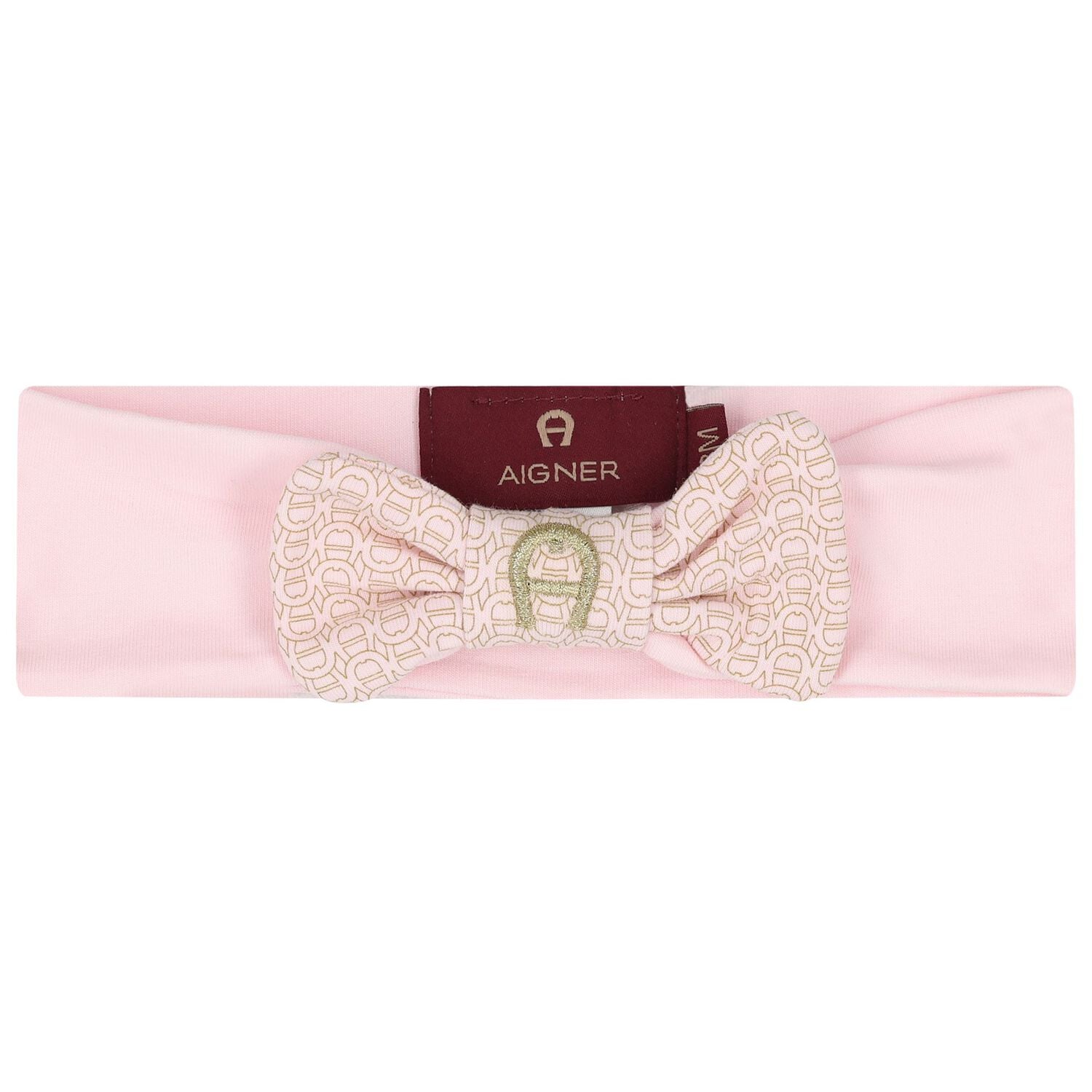 Baby Girls Pink & Gold Logo Babygrow Gift Set, 1, hi-res