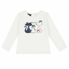 Girls Navy 3 Piece Tracksuit Set, 1, hi-res