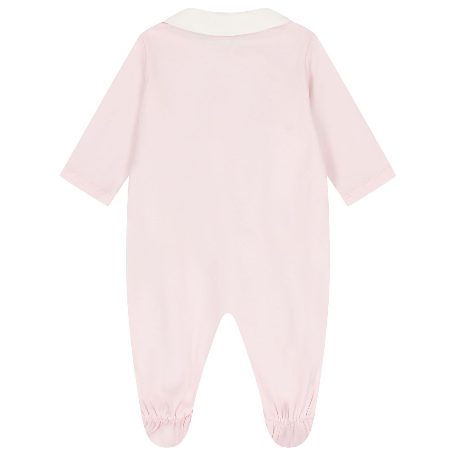 Baby Girls Ivory & Pink Logo Babygrow Gift Set, 2, hi-res image number null