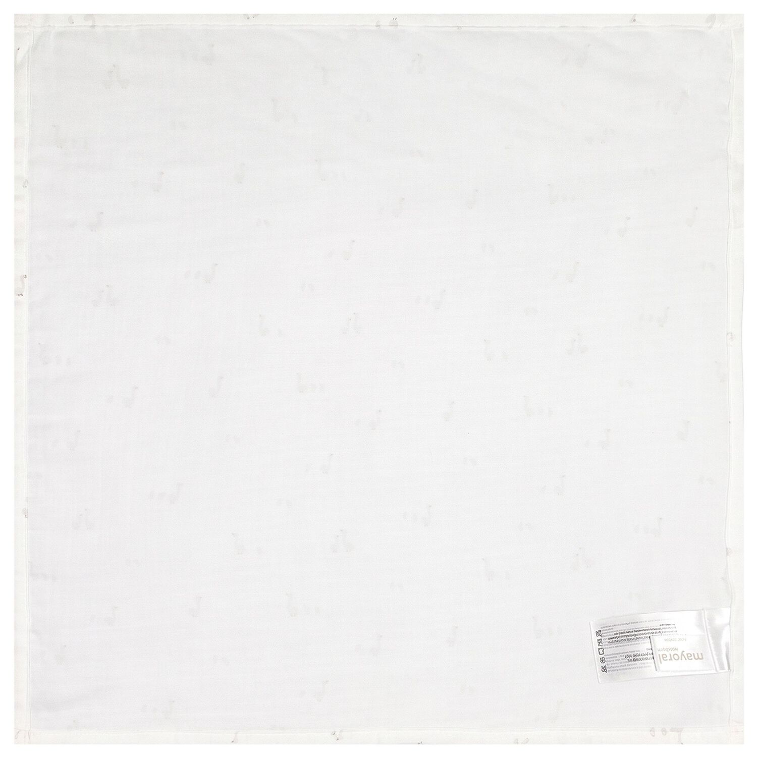 Baby Boys Ivory & Grey Muslin Swaddles ( 3-Pack ), 1, hi-res