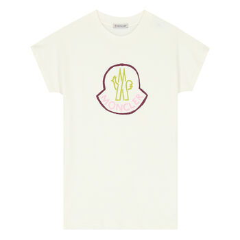 Girls Ivory Logo T-Shirt