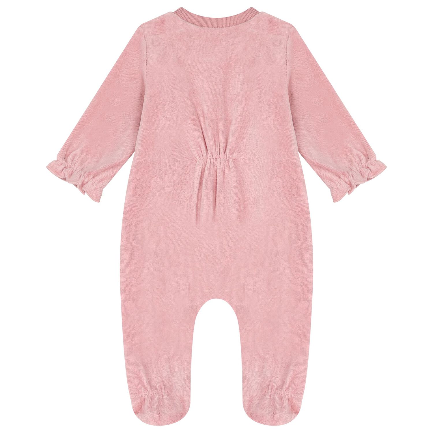 Baby Girls Ivory & Pink Babygrows ( 2-Pack ), 1, hi-res