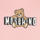 بدلة أطفال بناتي مزينة بشعار دب تيدي, 5, hi-res