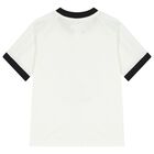 Boys White Disney Logo T-Shirt, 1, hi-res