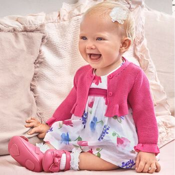 طقم فستان باللون أبيض