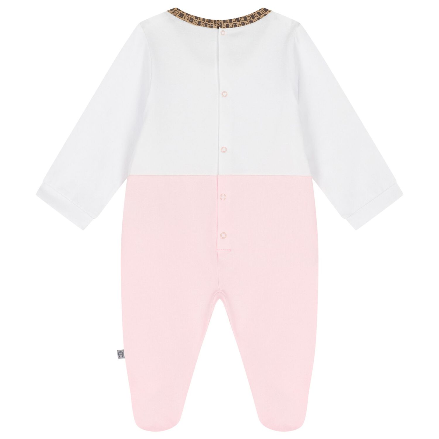 أفارول بنات بالشعار باللون الأبيض و الوردى, 2, hi-res