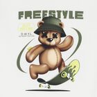 Boys White Teddy Bear T-Shirt, 1, hi-res