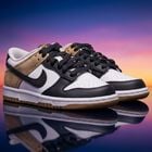 Black & White Dunk Low Trainers, 1, hi-res
