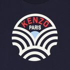 Boys Navy Blue Logo T-Shirt, 1, hi-res