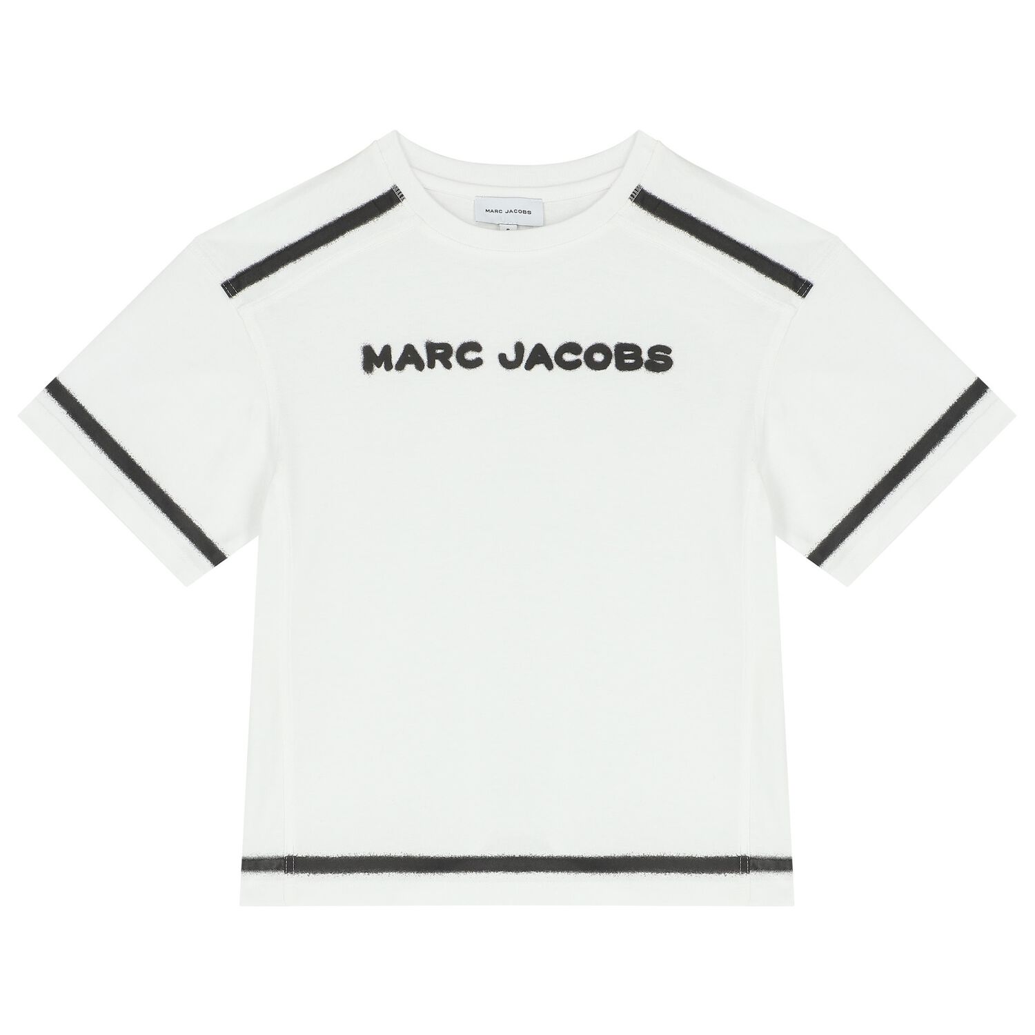 White & Black Logo T-Shirt, 2, hi-res