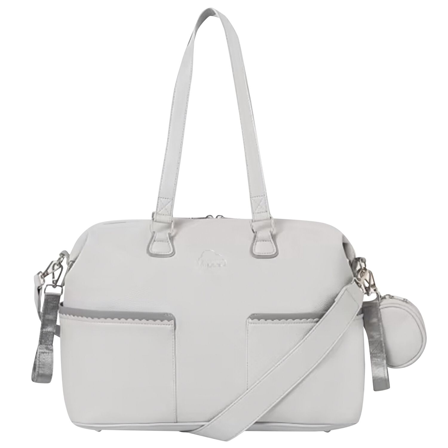 Grey Baby Changing Bag, 1, hi-res