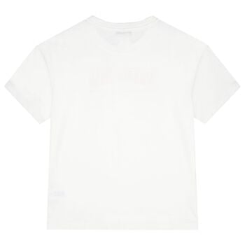 Boys White Turtle T-Shirt