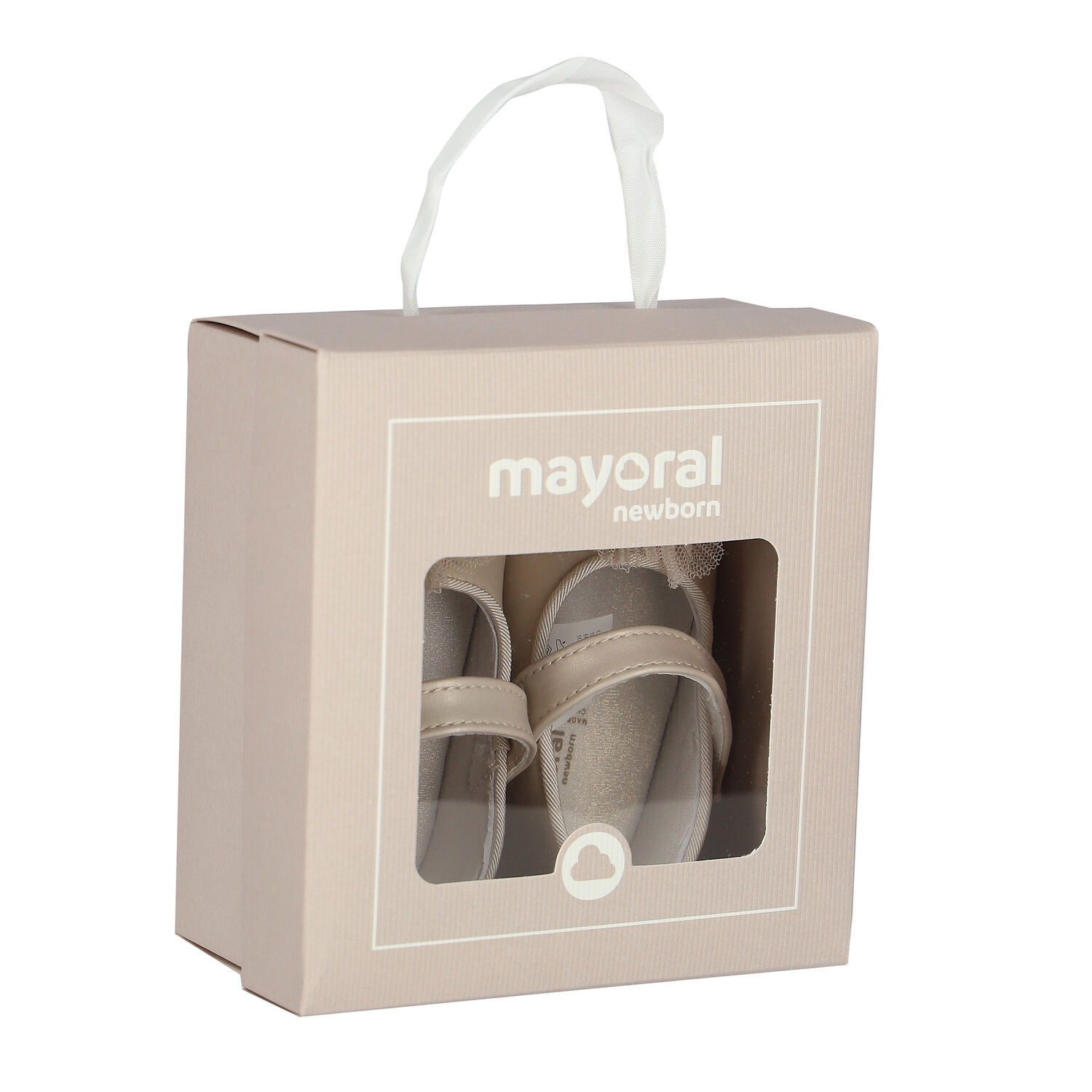 حذاء قبل المشي باللون الذهبي للبنات, 2, hi-res