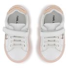 Girls White & Pink Choupette Trainers, 1, hi-res