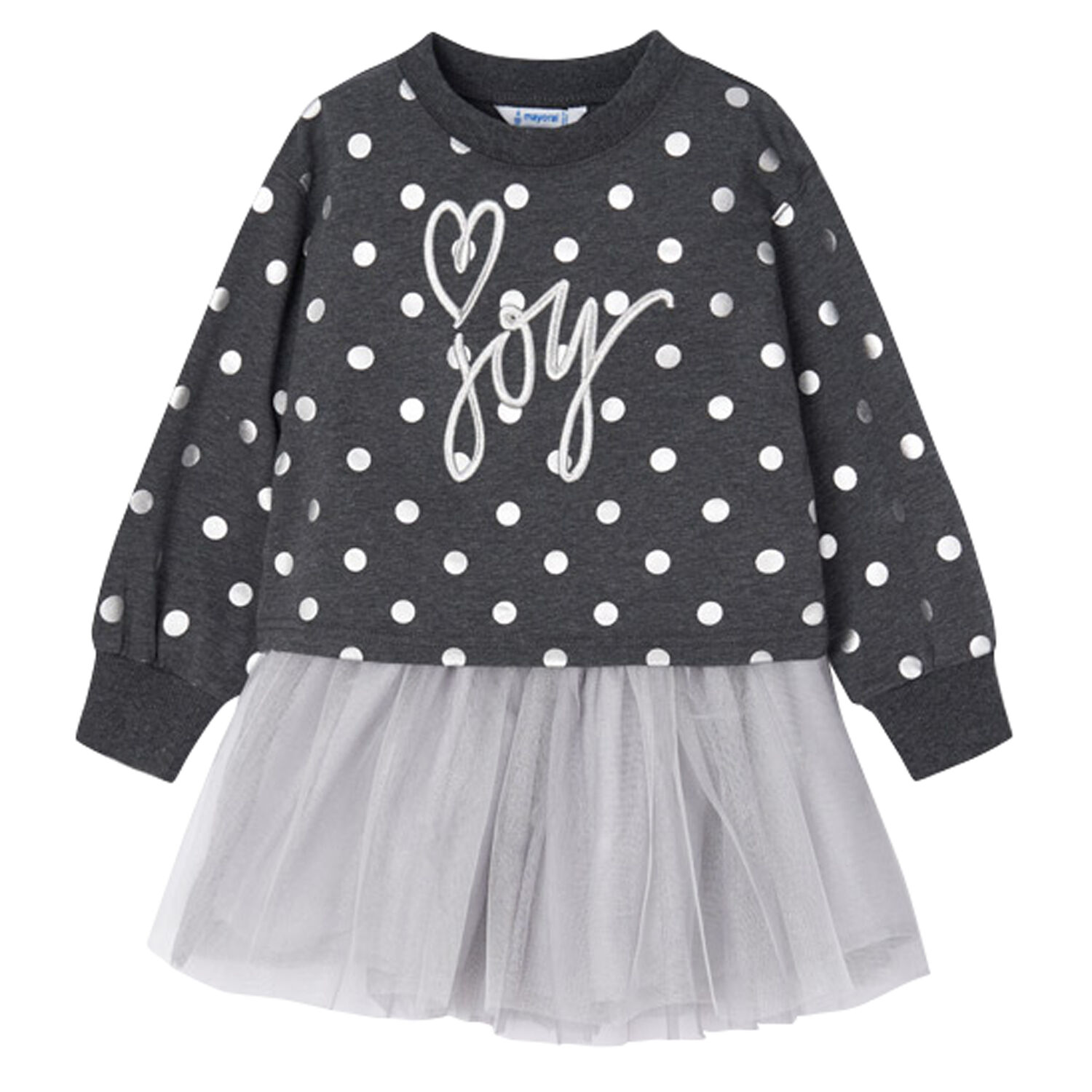 Girls Grey & Silver Skirt Set, 1, hi-res image number null