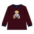 Baby Boys Red & Beige Tracksuit, 1, hi-res
