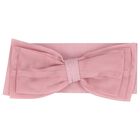 Baby Girls Pink Bow Headband, 3, hi-res