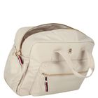 Beige Logo Baby Changing Bag, 1, hi-res