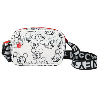White Mickey Mouse Crossbody Bag
