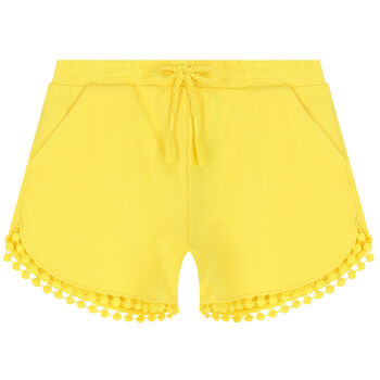 Girls Yellow Shorts