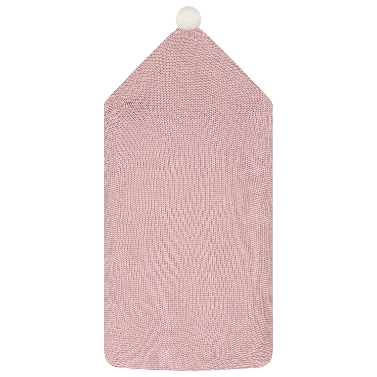 Baby Girls Pink Knitted Nest, 1, hi-res