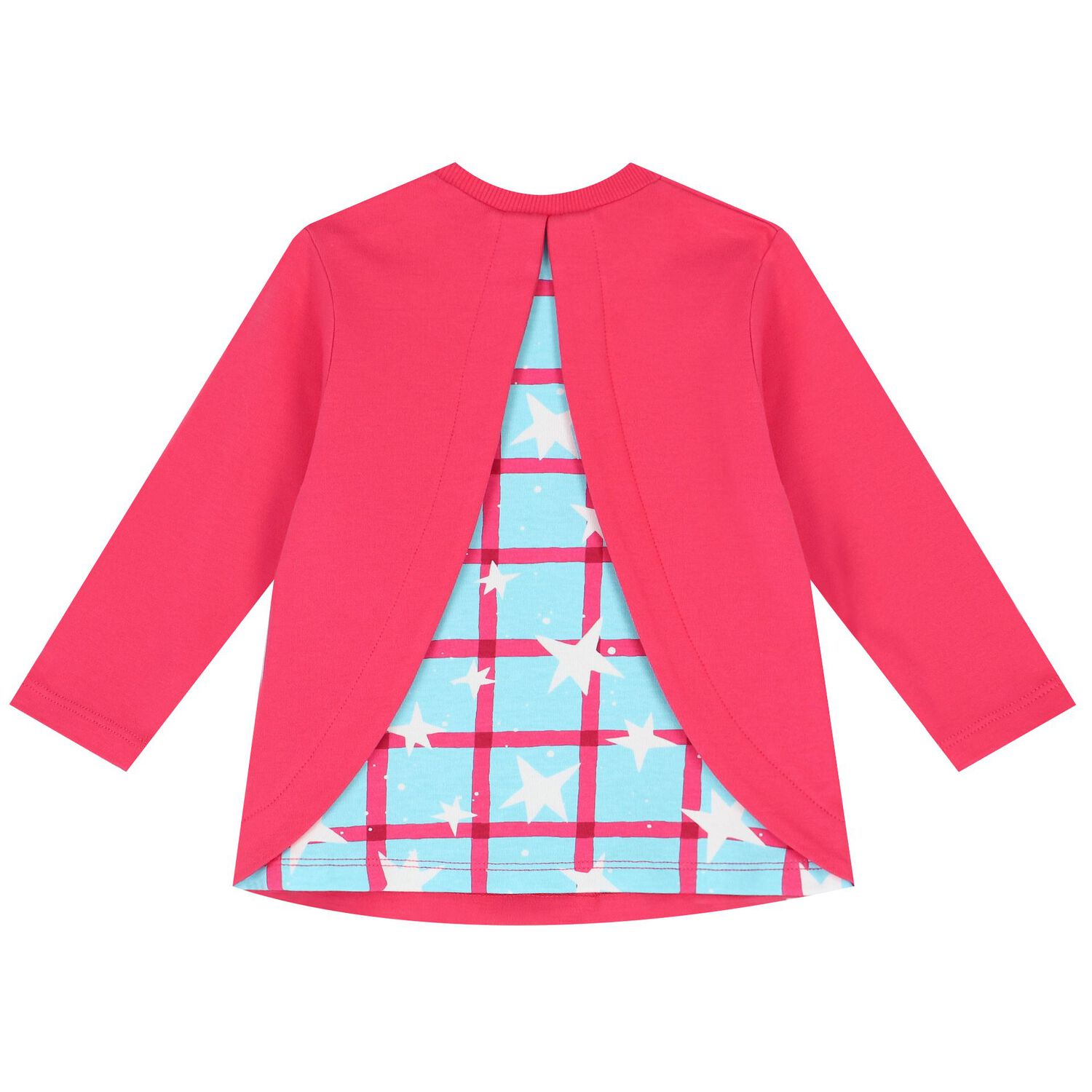 Girls Pink & Blue Star Leggings Set, 1, hi-res image number null