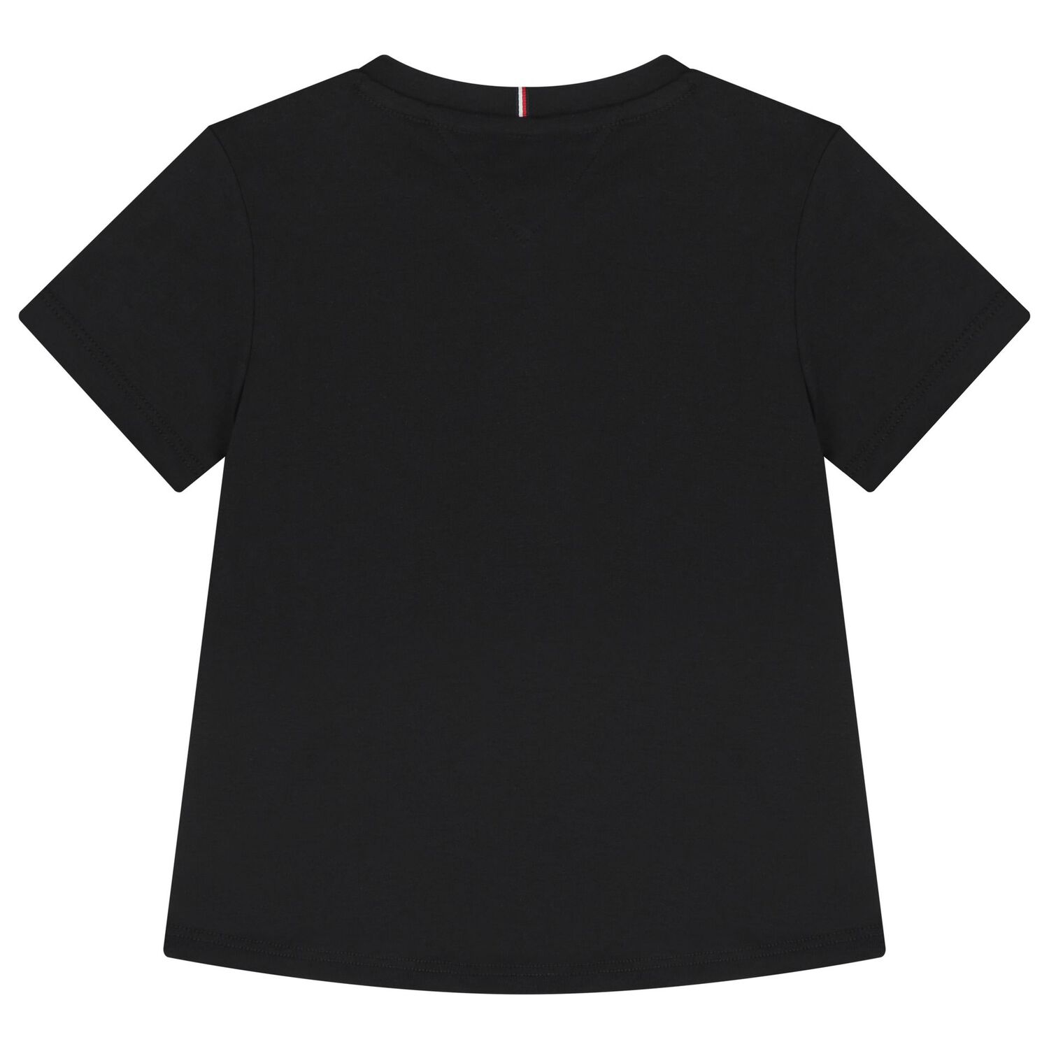 Girls Black Logo T-Shirt, 1, hi-res