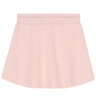 Girls Pink Logo Skirt, 1, hi-res