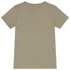 Boys Grey Logo T-Shirt, 2, hi-res