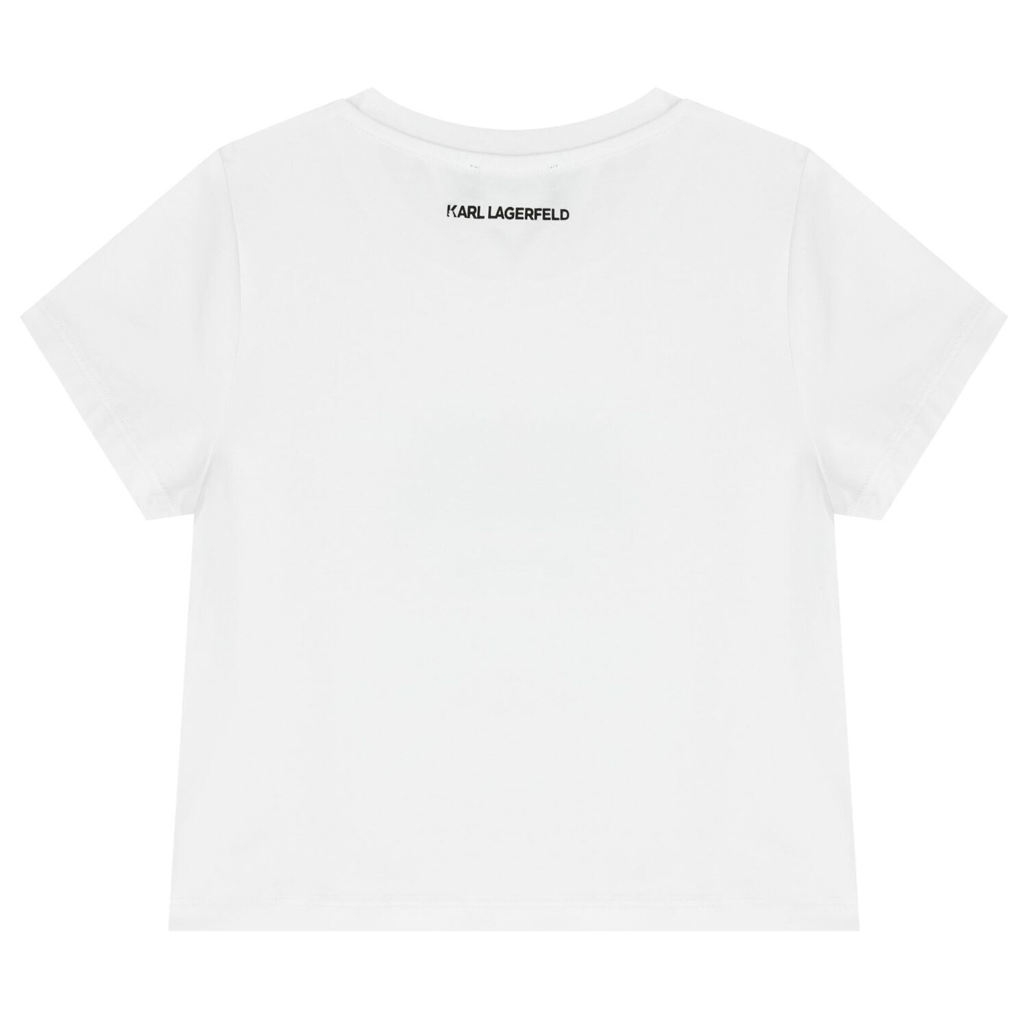 Girls White Choupette Logo T-Shirt, 2, hi-res image number null